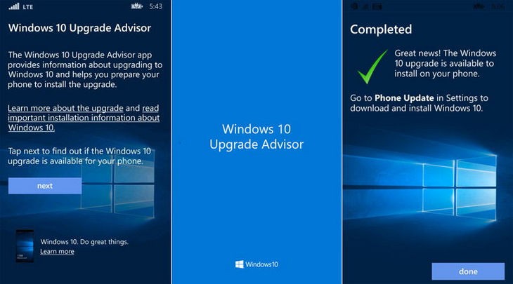 Windows 10 Upgrade Advisor