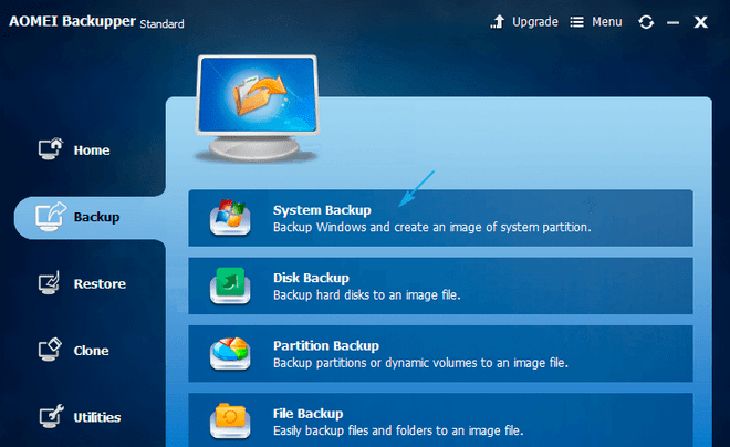 System Backup